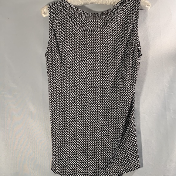 Coldwater Creek extra small  XS cowl neck sleeveless top - Picture 2 of 7